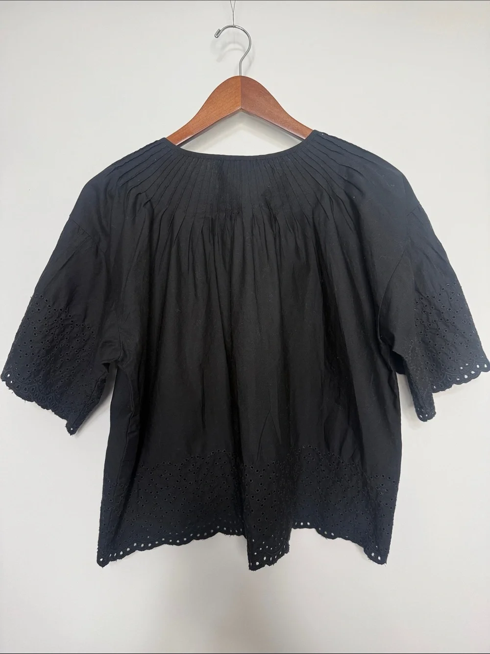 NWT J. Crew Jolie top in eyelet cotton poplin Size Small